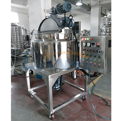 200L de beweegbare Mixer SUS316L van de Homogenisatoremulgator voor Shampoo het Maken