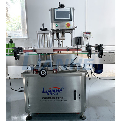 Lekvrije PLC Automatische Fles het Afdekken Machine 30-50 Kappen/Min