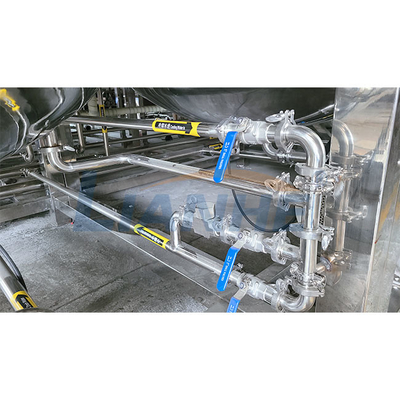 Desinfecterend middel die tot de Mixer 300L maken van de Homogenisatoremulgator Beweegbaar Ontwerp