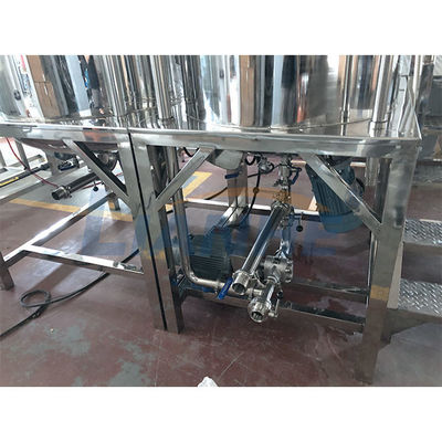 3 van de de Emulgatorlagen Mixer van de Lotionhomogenisator met Omloopsysteem