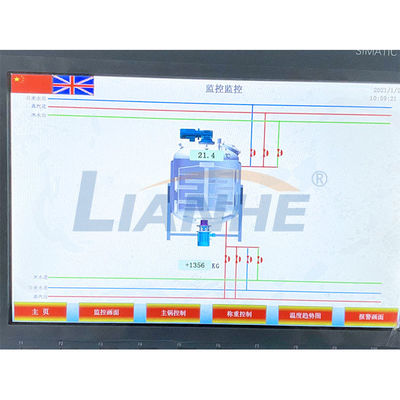 de Kleine Shampoo die van 3T 65RPM Machine, Roestvrije Zeep het Maken Mixermachine maken