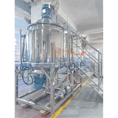 500L roestvrije Lippenstift het Mengen zich Machine, SUS304-Schotelwas Vloeibare het Maken Machine