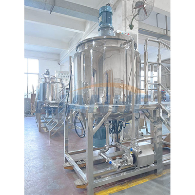 500L roestvrije Lippenstift het Mengen zich Machine, SUS304-Schotelwas Vloeibare het Maken Machine