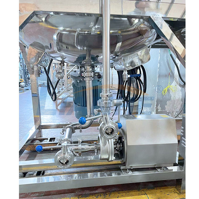 500L roestvrije Lippenstift het Mengen zich Machine, SUS304-Schotelwas Vloeibare het Maken Machine