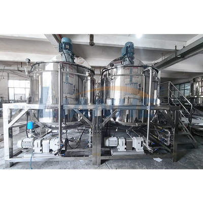 3000L ketchup die de Hoge Mixer van de Scheerbeurtemulgator met Circulatiepomp maken