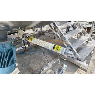 Mixer van de de Homogenisatoremulgator van LIANHE de half Open, Roestvrij staalchemisch product die Tanks mengen