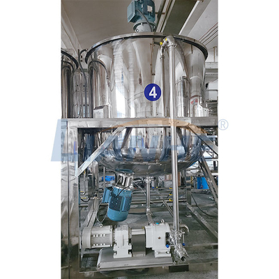 SUS316 Dishwashing Vloeibare Mixermachine