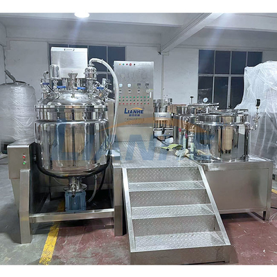 SUS316L het kosmetische Hoge Besturingselement Opdrachtknop van de de Mixermachine 300L van de Scheerbeurtemulgator
