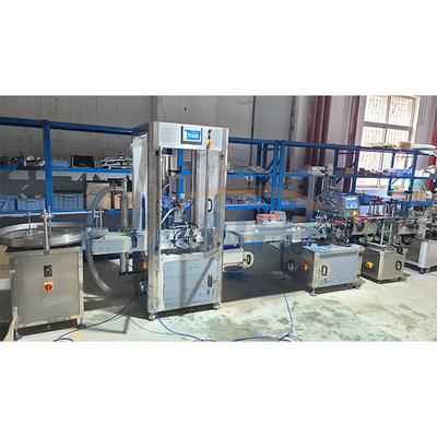 Enige Roestvrije PLC van de Pijp380v Vloeibare Vullende Machine Controle