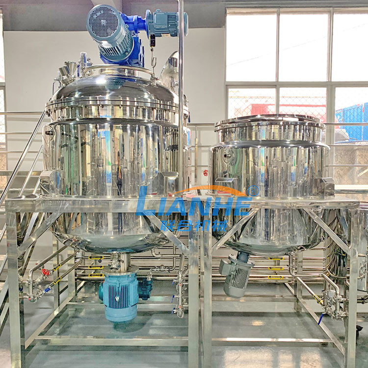 65 van de de Lotionmixer van T/min 1000L Machine Kosmetische, Vaste Type Zalf die Machine maken