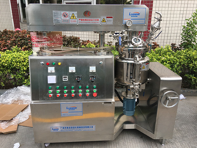 30L Customized Internal And External Circulation Homogenizer Vacuum Emulsifier