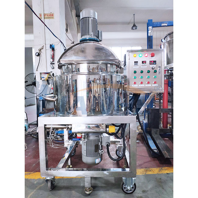 1.5KW de Productiemateriaal van het handdesinfecterende middel, de Mixer van de 2 Jasjeshomogenisator voor Schoonheidsmiddelen